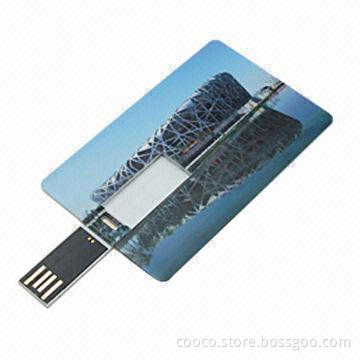 Card USB Flash, Writing Speed of 5 to 10Mbps, Multiple Operating Systems Supported, No Driver Needed